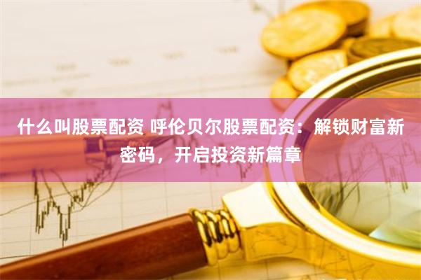 什么叫股票配资 呼伦贝尔股票配资：解锁财富新密码，开启投资新篇章
