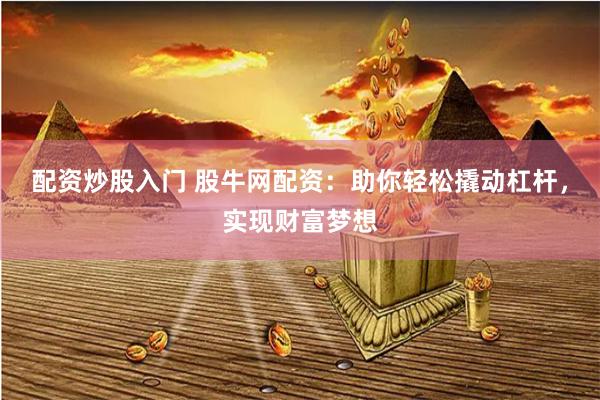 配资炒股入门 股牛网配资：助你轻松撬动杠杆，实现财富梦想